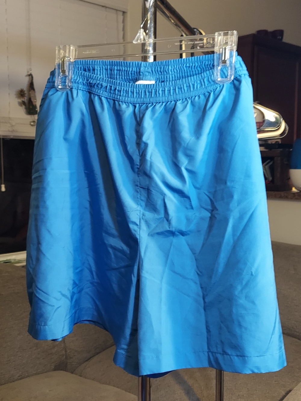 Just My Size Bright Blue Athletic Elastic-Waist Shorts